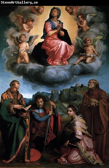 Andrea del Sarto Assumption of the Virgin